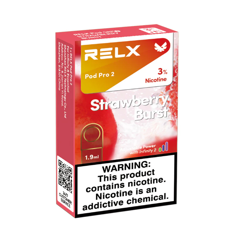 RELX 六代煙彈草莓口味推薦 | 買煙彈送主機 | RELX 電子煙官網-煙彈現貨